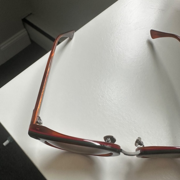 Authentic Gucci titanium round sunglasses main image 6